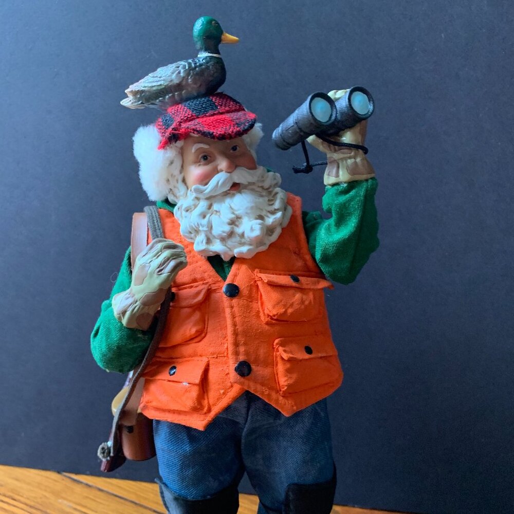 Kurt Adler Santa "Sitting Duck"